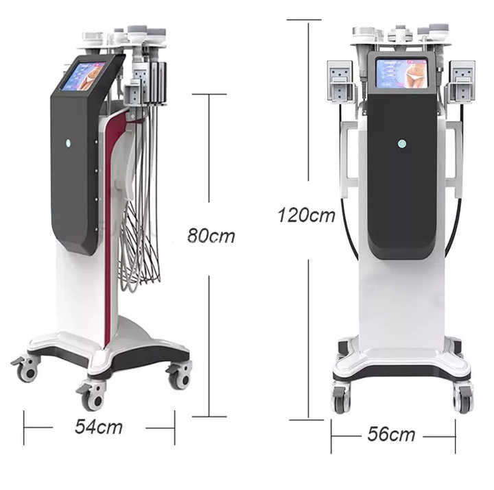 Professional 6 in 1 cavitation 80K 40k ultrasonic S shape cavitation 80K vacuum rf body slimming machine For beauty salons