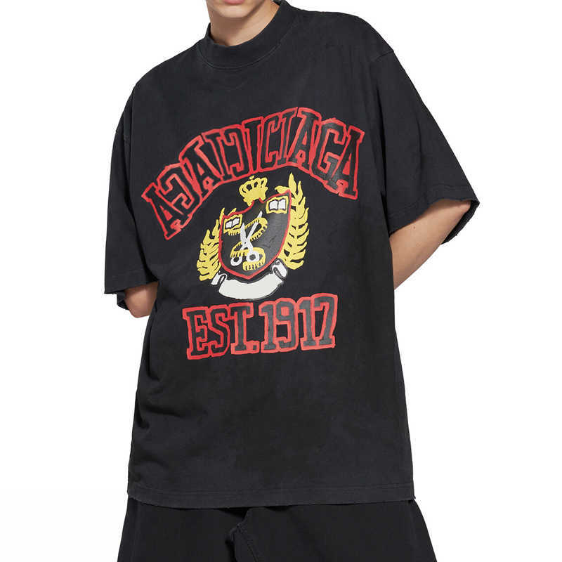 2023 EST 1917 Letter Printed Tee Fashion Man Women T-shirt Hip Hop Summer Oversize Style FZTX2503, Black
2023 EST 1917 Letter Printed Tee Fashion Man Women T-shirt Hip Hop Summer Oversize Style FZTX2503, Black