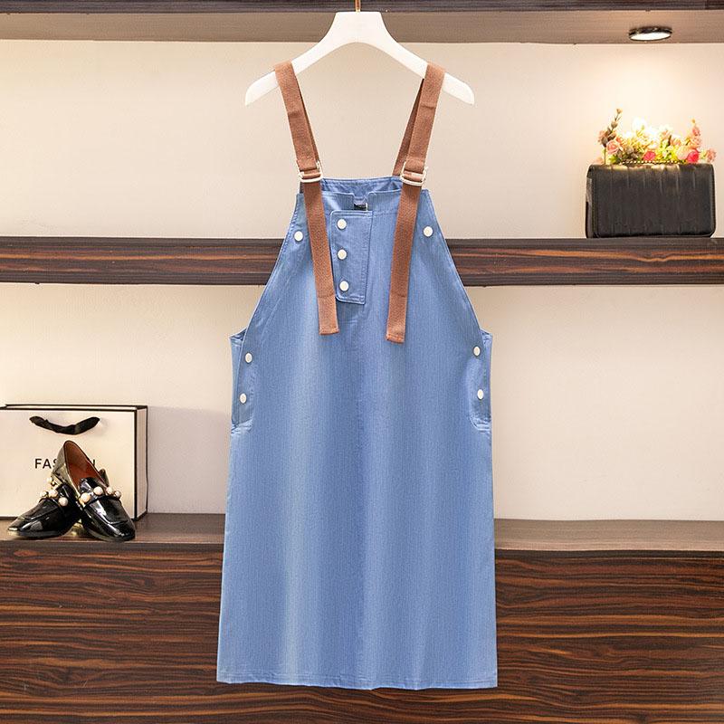 Dresses 150KG PLUS SIZE WOMEN'S NEW SUMMER FASHION AGEREDUCING LOOSE SUSPENDER DENIM DRESS BLUE HIP 162 5XL 6XL 8XL 9XL
Dresses 150KG PLUS SIZE WOMEN'S NEW SUMMER FASHION AGEREDUCING LOOSE SUSPENDER DENIM DRESS BLUE HIP 162 5XL 6XL 8XL 9XL