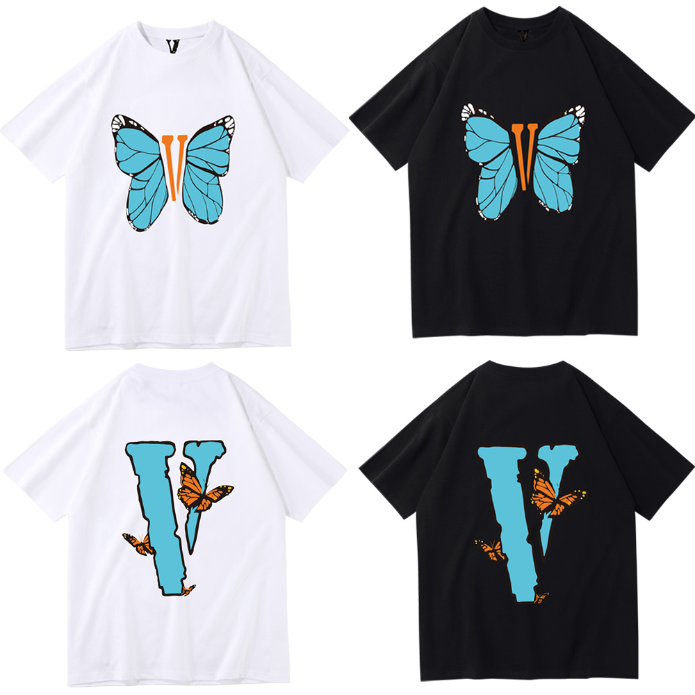 sport t shirt Unisex designer short sleeved trend VLONE butterfly large V-letter printed high street couple T-shirt with versatile base, Army green
sport t shirt Unisex designer short sleeved trend VLONE butterfly large V-letter printed high street couple T-shirt with versatile base, Army green