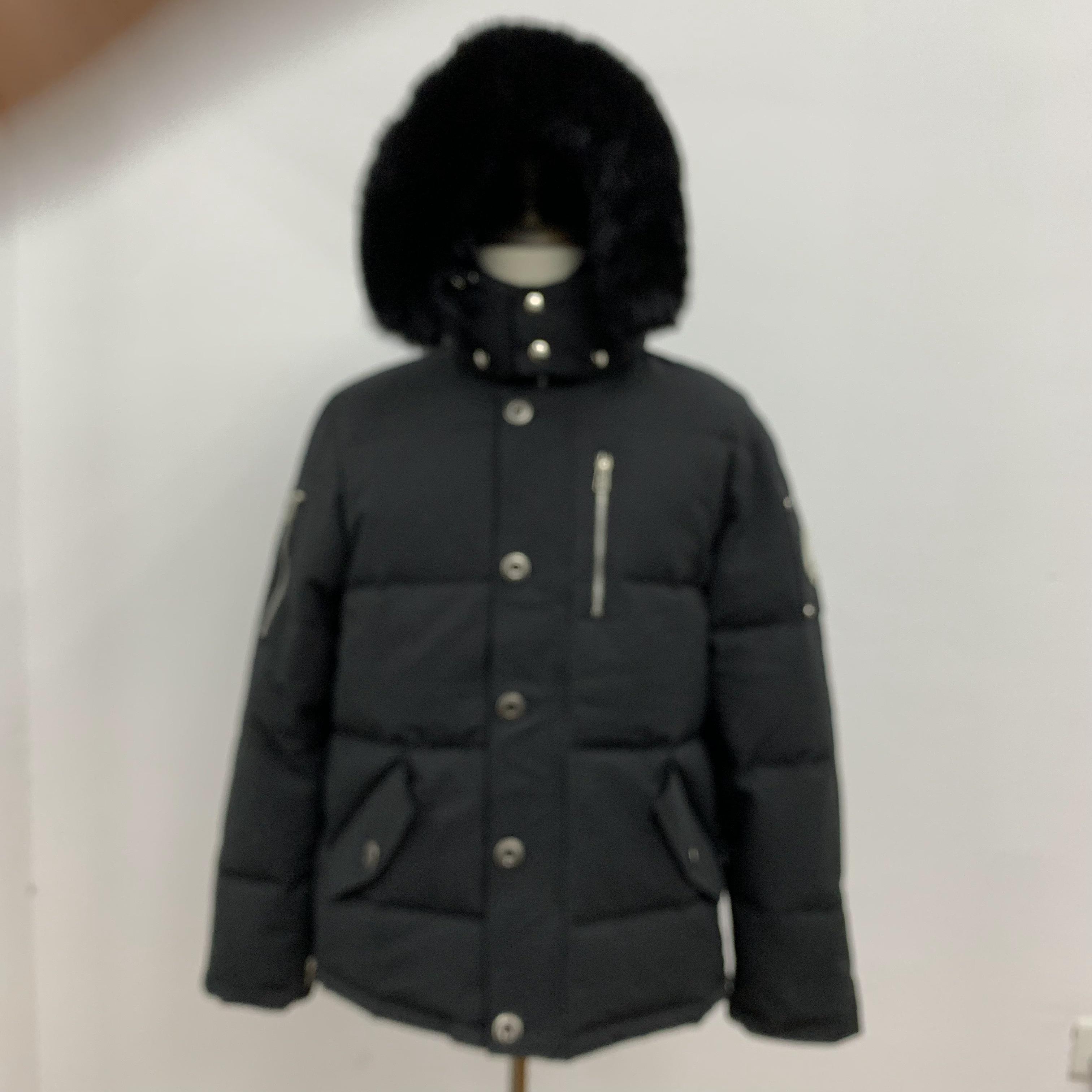 Men's Canada Winter Down Jacket outdoor leisure coats windproof overcoat Waterproof snow proof puffer Thick colla real wolf fur Jacket size S-2XL