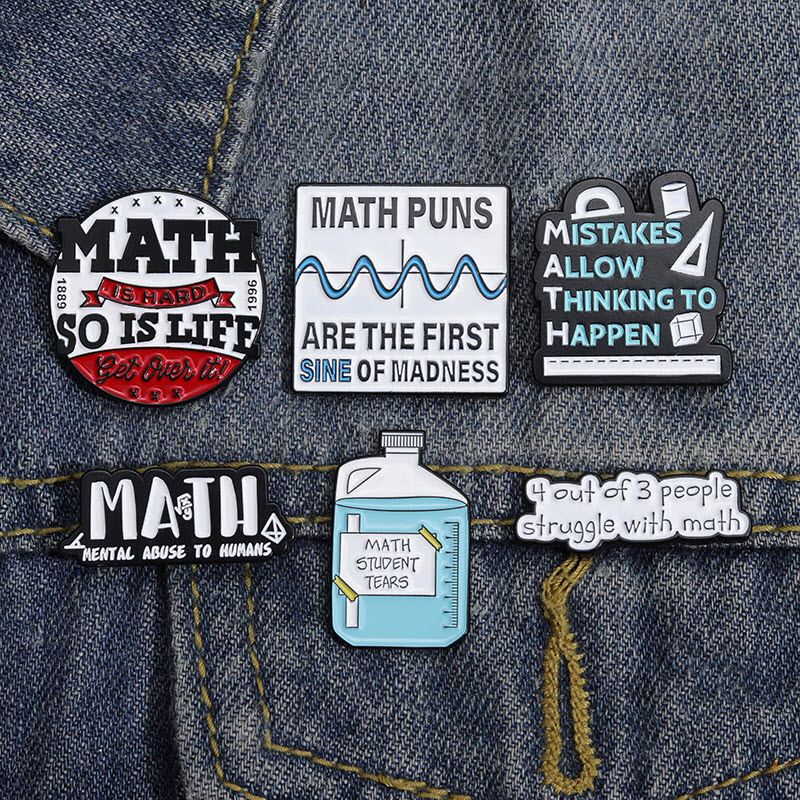 Function Math Enamel Pin Brooch Student Kids Badge Lapel Diagram Dividing Rule Backpack Hat Friends Accessories, Color #1
Function Math Enamel Pin Brooch Student Kids Badge Lapel Diagram Dividing Rule Backpack Hat Friends Accessories, Color #1