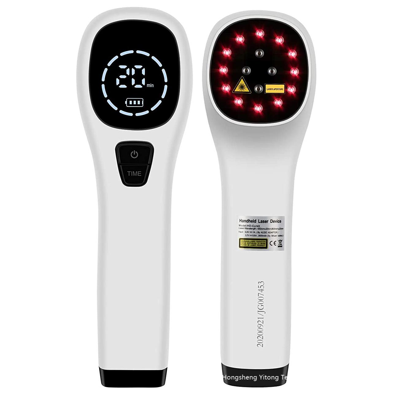 Handheld red light treatment equipment is suitable for knee, shoulder, back, joint, and muscle pain in humans and animals