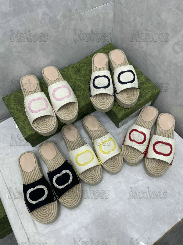 Designer Women's Espadrilles Slipper Interlocking G Flat Sandal Slides Cord Canvas Summber Beach outdoor Shoes For Women platform with rubber sole, 05
Designer Women's Espadrilles Slipper Interlocking G Flat Sandal Slides Cord Canvas Summber Beach outdoor Shoes For Women platform with rubber sole, 05