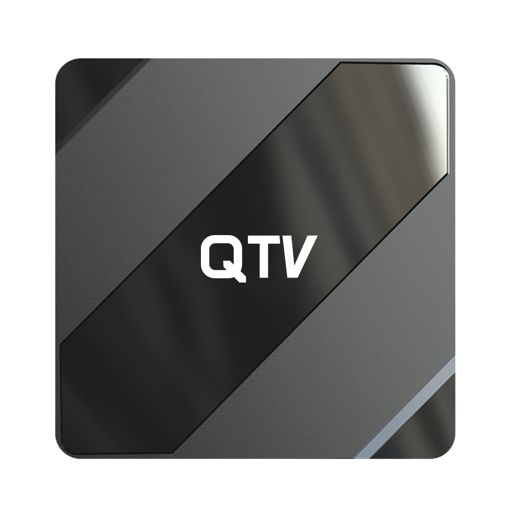 Stock in France QTV X5 Android 10.0 TV Box Allwinner H616 2GB 8GB 2.4G 5G WiFi 4k OTT Media dual wifi BT VOICE REMOTE