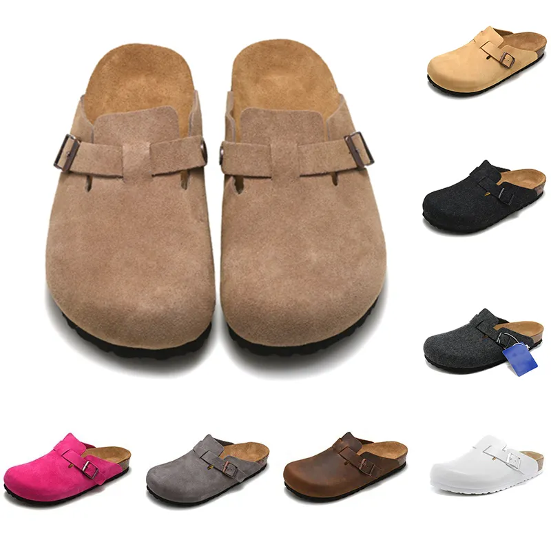 Boston Clog Sandals Winter Cork Flats Designer Slides Sandal Arizona Mayari Birks Clogs Casual Shoes Classic Fashion Mens Womens Ladies Lazy Shoes Loafers
Boston Clog Sandals Winter Cork Flats Designer Slides Sandal Arizona Mayari Birks Clogs Casual Shoes Classic Fashion Mens Womens Ladies Lazy Shoes Loafers