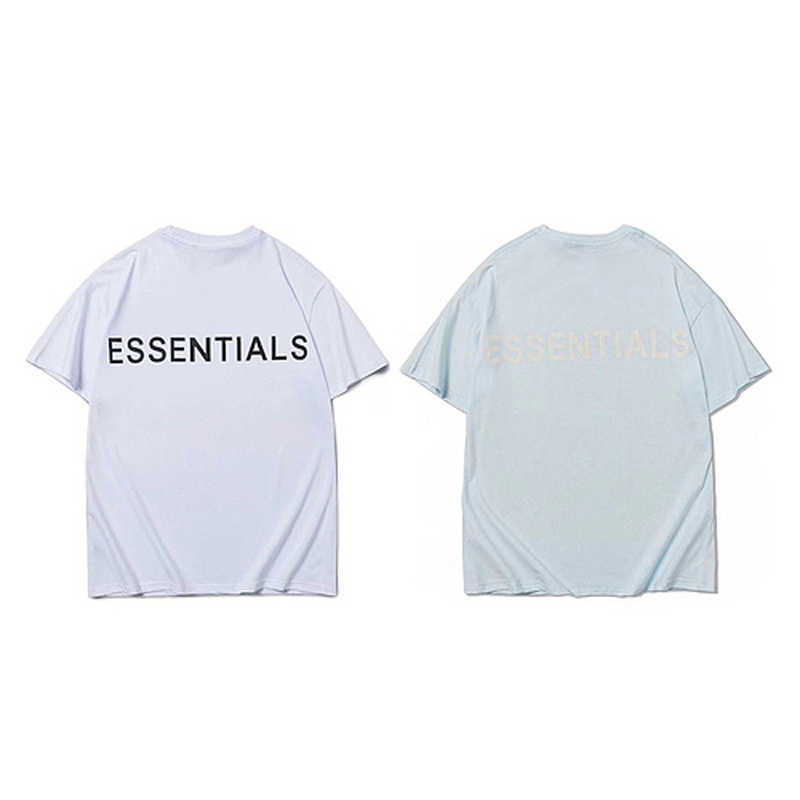 ESS Tees T-Shirts ESSEN fashion clothing Brand FEARs OF GOD Double Thread FOG Reflective 3M High Street Print Loose Short Sleeve T-shirt Mens Womens TShirt, White6
ESS Tees T-Shirts ESSEN fashion clothing Brand FEARs OF GOD Double Thread FOG Reflective 3M High Street Print Loose Short Sleeve T-shirt Mens Womens TShirt, White6