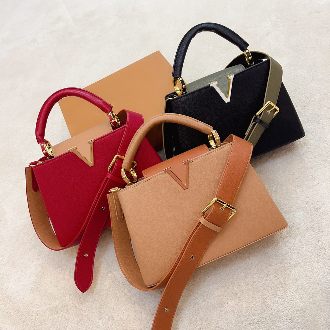 designer bag shoulder bag Capucines fashion women bag tote bag crossbody bag handle bag luxury bag top quality bag