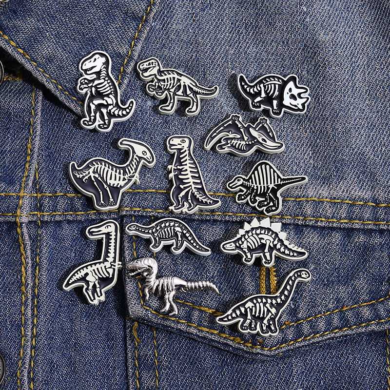 Dinosaur Enamel Pin Brooch Tyrannosaurus Rex Ancient Animal Custom Jewelry Gifts for Friends Black Punk Lapel Clothes Jewelry
Dinosaur Enamel Pin Brooch Tyrannosaurus Rex Ancient Animal Custom Jewelry Gifts for Friends Black Punk Lapel Clothes Jewelry