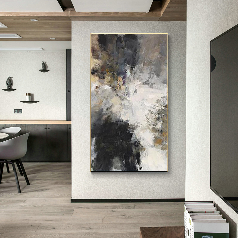 Abstract Black and White Modern Wall Art Canvas Painting Posters and Prints Yellow Wall Pictures for Living Room Home Decoration
Abstract Black and White Modern Wall Art Canvas Painting Posters and Prints Yellow Wall Pictures for Living Room Home Decoration