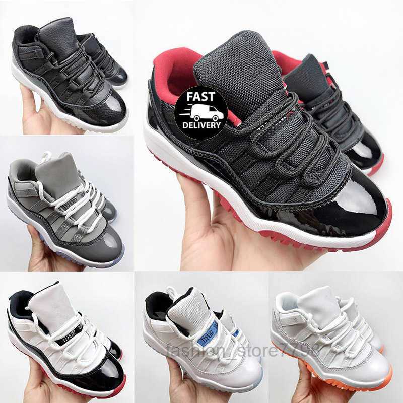 Designer Low Children Basketball Kids Shoes Baby 11 11s XI Cherry Bred Cool Grey Concord Unc Win Like For Toddler Sneakers Fashion Tennis Shoe
Designer Low Children Basketball Kids Shoes Baby 11 11s XI Cherry Bred Cool Grey Concord Unc Win Like For Toddler Sneakers Fashion Tennis Shoe
