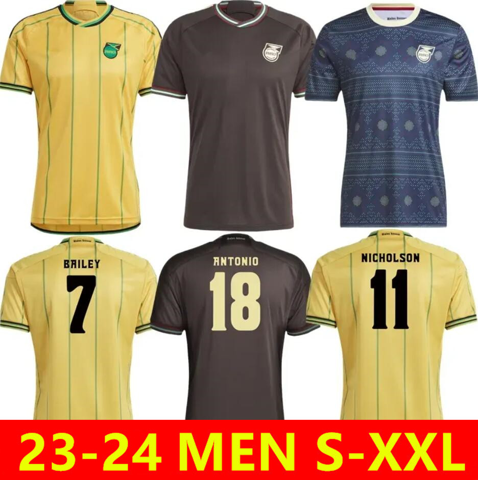 2023 Jamaica national team soccer jerseys 23 24 Bailey ANTONIO REID Nicholson LOWE MORRISON home away training football shirt
2023 Jamaica national team soccer jerseys 23 24 Bailey ANTONIO REID Nicholson LOWE MORRISON home away training football shirt