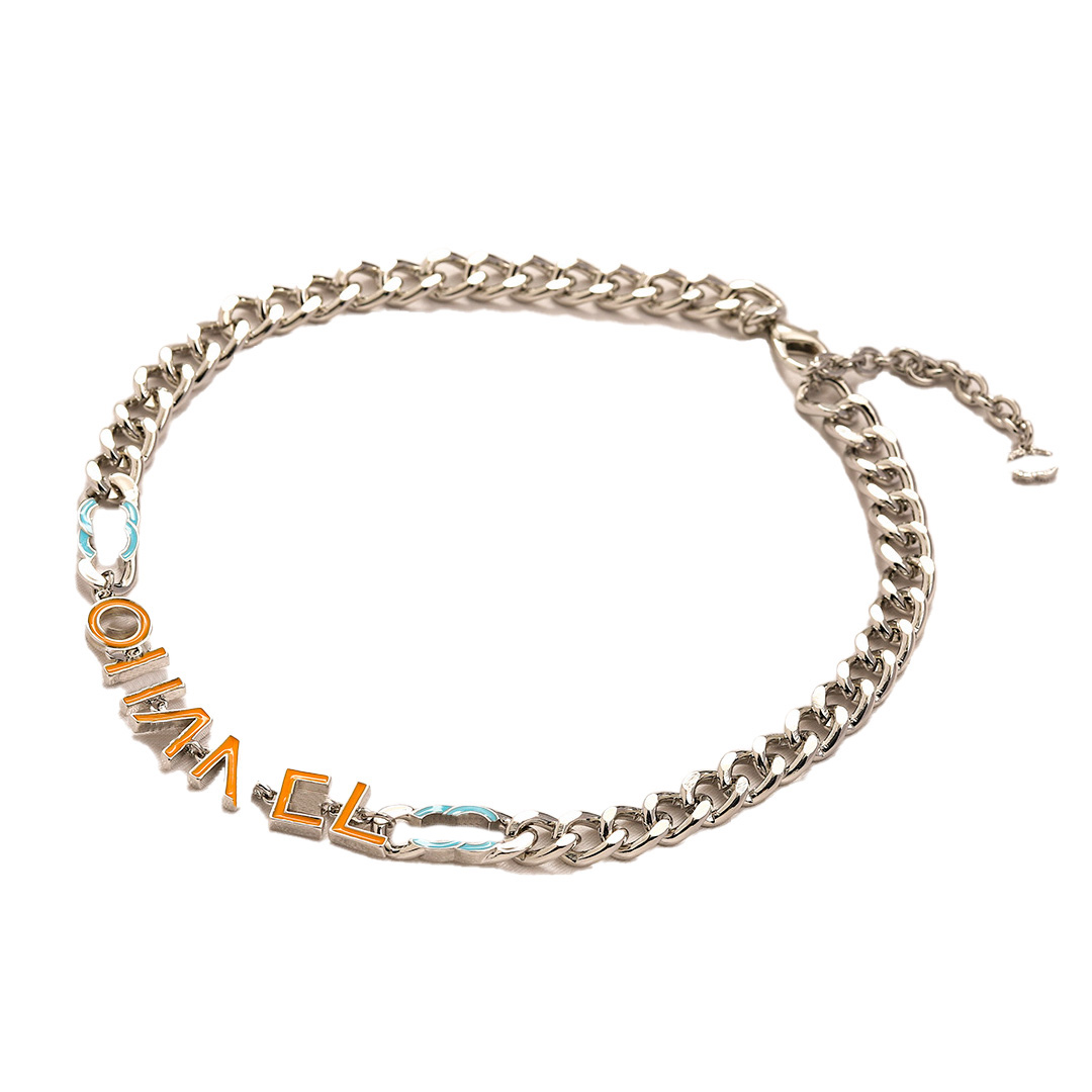Fashion Designer Necklaces Chokers for Women Choker Stamp Designer Gift Pendant Necklace 2023 New Style Jewelry Long Chain Dainty Party Jewelry Wholesale 40-45cm
Fashion Designer Necklaces Chokers for Women Choker Stamp Designer Gift Pendant Necklace 2023 New Style Jewelry Long Chain Dainty Party Jewelry Wholesale 40-45cm