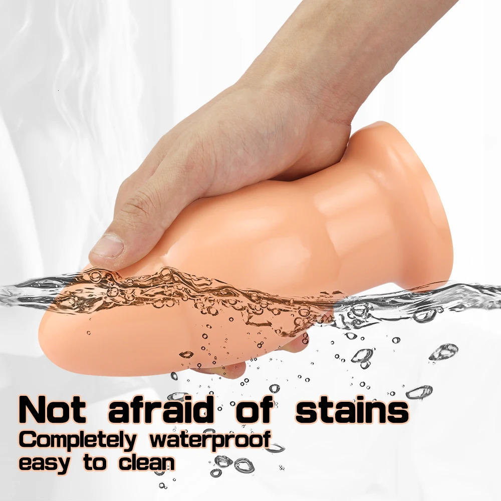 Anal Toys 8cm Huge Anal Sex Toys Big Butt Plug Dildo Gode Anus Dilator Buttplug Prostate Massager Masturbation for Men Women Adult Sexual 231115 - view 6