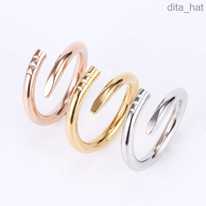 Love Rings Womens Band Ring Jewelry Titanium Steel Single Nail European And American Fashion Street Casual Couple Classic Gold Silver Rose Optional Size5-10
Love Rings Womens Band Ring Jewelry Titanium Steel Single Nail European And American Fashion Street Casual Couple Classic Gold Silver Rose Optional Size5-10