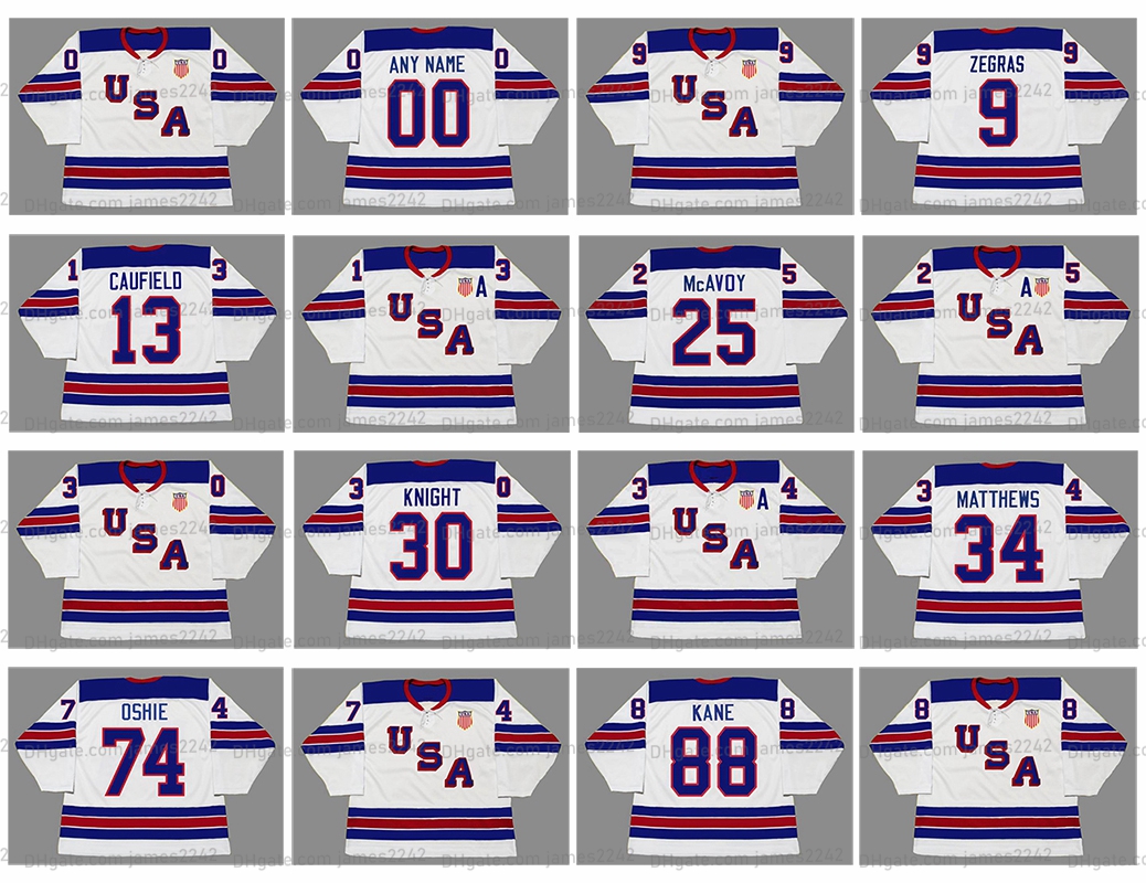 9 Trevor Zegras Team USA Hockey Jersey 13 COLE CAUFIELD 34 Auston Matthews CHARLIE McAVOY 9 JACK EICHEL 30 Spencer Knight 88 Patrick Kane 74 TJ OSHIE 8 Adam Fox Custom, As shown
9 Trevor Zegras Team USA Hockey Jersey 13 COLE CAUFIELD 34 Auston Matthews CHARLIE McAVOY 9 JACK EICHEL 30 Spencer Knight 88 Patrick Kane 74 TJ OSHIE 8 Adam Fox Custom, As shown