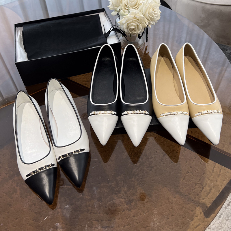 Dress Shoes Womens Loafer Lambskin 100% real leather Dermal sole Ballet Flats with box Dust bag summer SIZE 35-41 luxury designer shoes Mules Top Quilty Casual Shoes
Dress Shoes Womens Loafer Lambskin 100% real leather Dermal sole Ballet Flats with box Dust bag summer SIZE 35-41 luxury designer shoes Mules Top Quilty Casual Shoes
