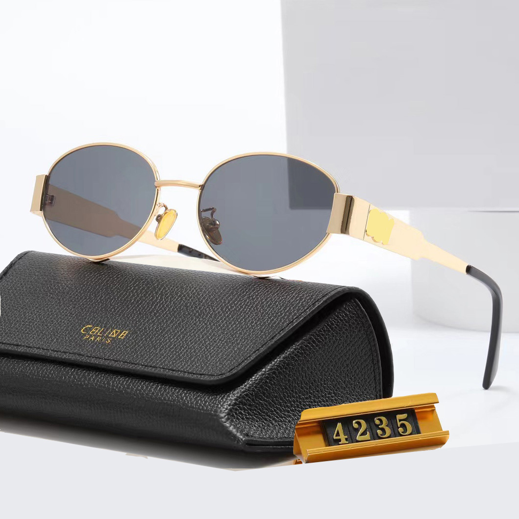 Fashion Show Sunglasses For Women Oval Lense Designer Eyeglasses Traveling Beach Retro Triumphal Adumbral Men Glasses
Fashion Show Sunglasses For Women Oval Lense Designer Eyeglasses Traveling Beach Retro Triumphal Adumbral Men Glasses
