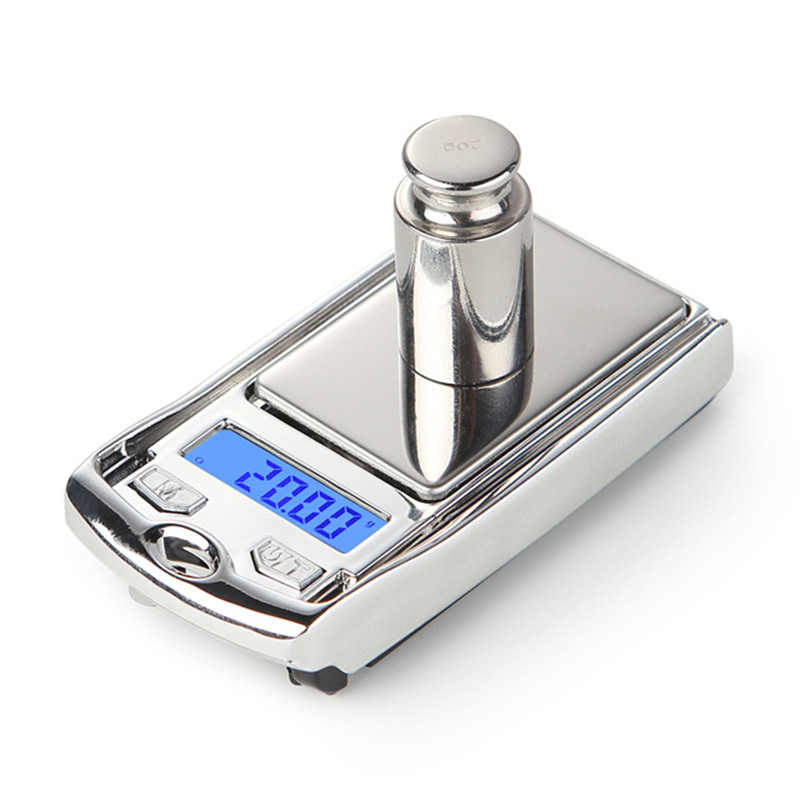 Portable Mini Digital Pocket Scales Car Key 200g 100g 0.01g for Gold Sterling Jewelry Gram Balance Weight Electronic Precision Scales with Retail Box