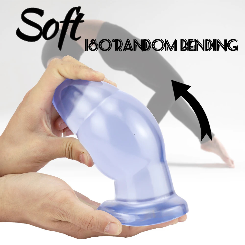 Anal Toys 8cm Huge Anal Sex Toys Big Butt Plug Dildo Gode Anus Dilator Buttplug Prostate Massager Masturbation for Men Women Adult Sexual 231115 - view 4