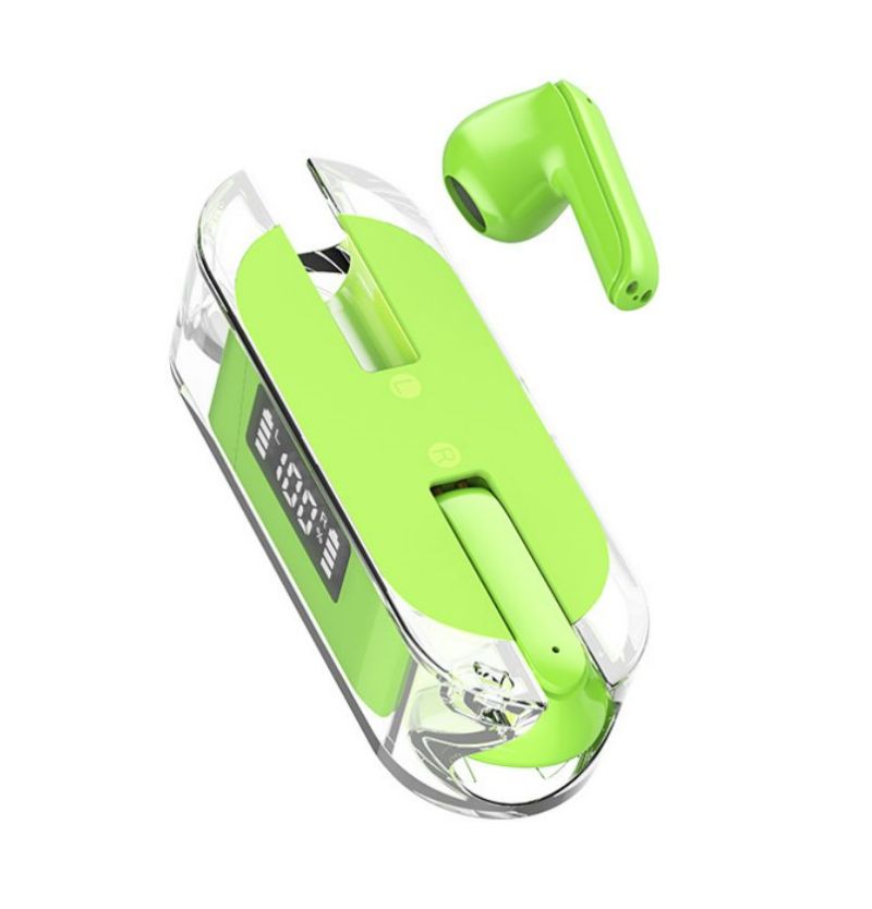 TWS Bluetooth headphone TM50 Model In-ear Earphone Wireless Earphone Mirror screen LED display Two Earbuds with built-in Microphone high Quality Headp