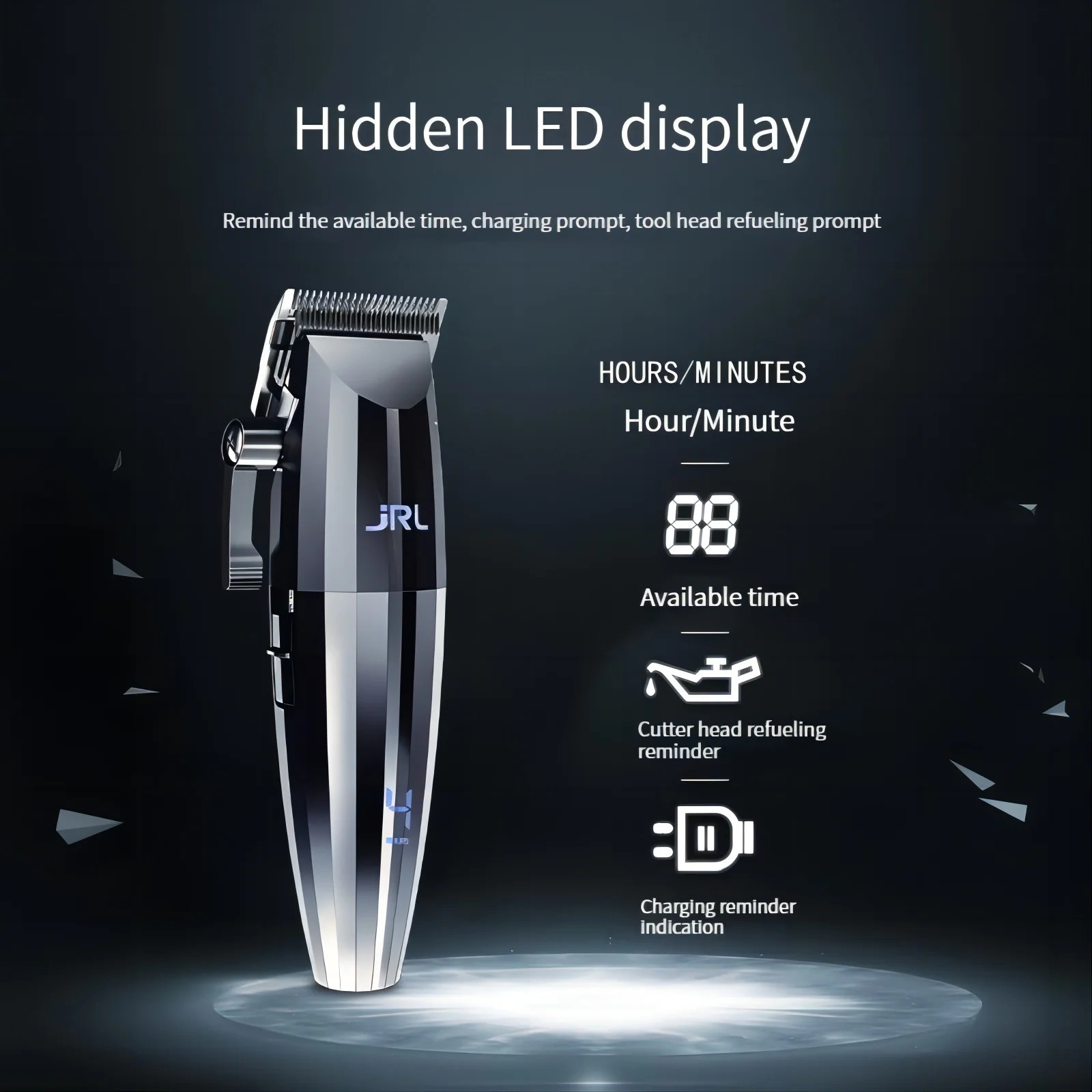 Hair Trimmer JRL c Professional Clippers t For Men Cordless Haircut Machine Barbers Electric Gradient 231115