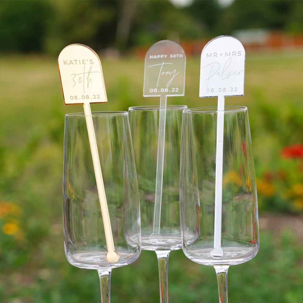 Other Festive Party Supplies 50pcs Personalised Drink Stirrers Wedding Decorations Bachelorette Cocktail Stirrer Baby Shower Swizzle 230504
Other Festive Party Supplies 50pcs Personalised Drink Stirrers Wedding Decorations Bachelorette Cocktail Stirrer Baby Shower Swizzle 230504