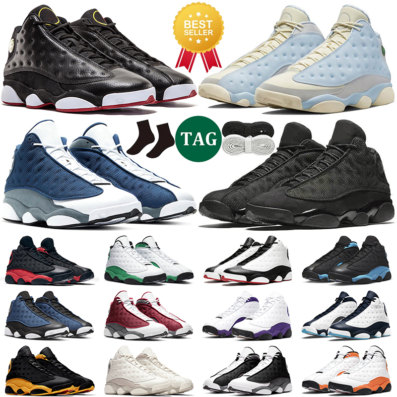 13s Basketball Shoes Playoffs Black Flint Obsidian Atmosphere Grey University Blue 13 retro Court Purple Obsidian Lucky Green Black Cat mens trainer, 16
13s Basketball Shoes Playoffs Black Flint Obsidian Atmosphere Grey University Blue 13 retro Court Purple Obsidian Lucky Green Black Cat mens trainer, 16