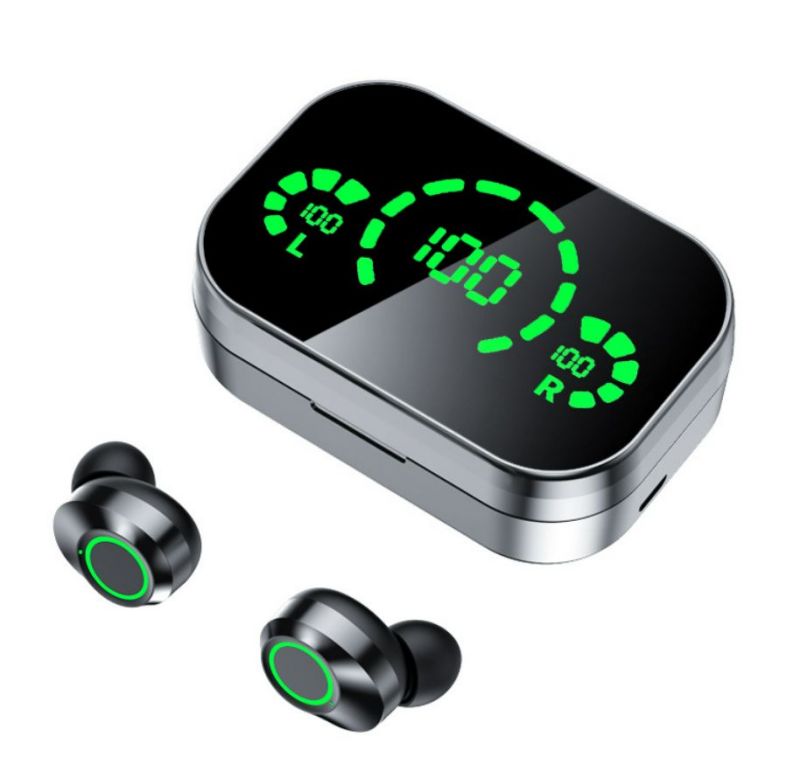 In-ear Earphone YD03 Model TWS Bluetooth headphone Wireless Earphone Sport Earphone Two Earbuds with built-in Microphone LED display high Quality Head