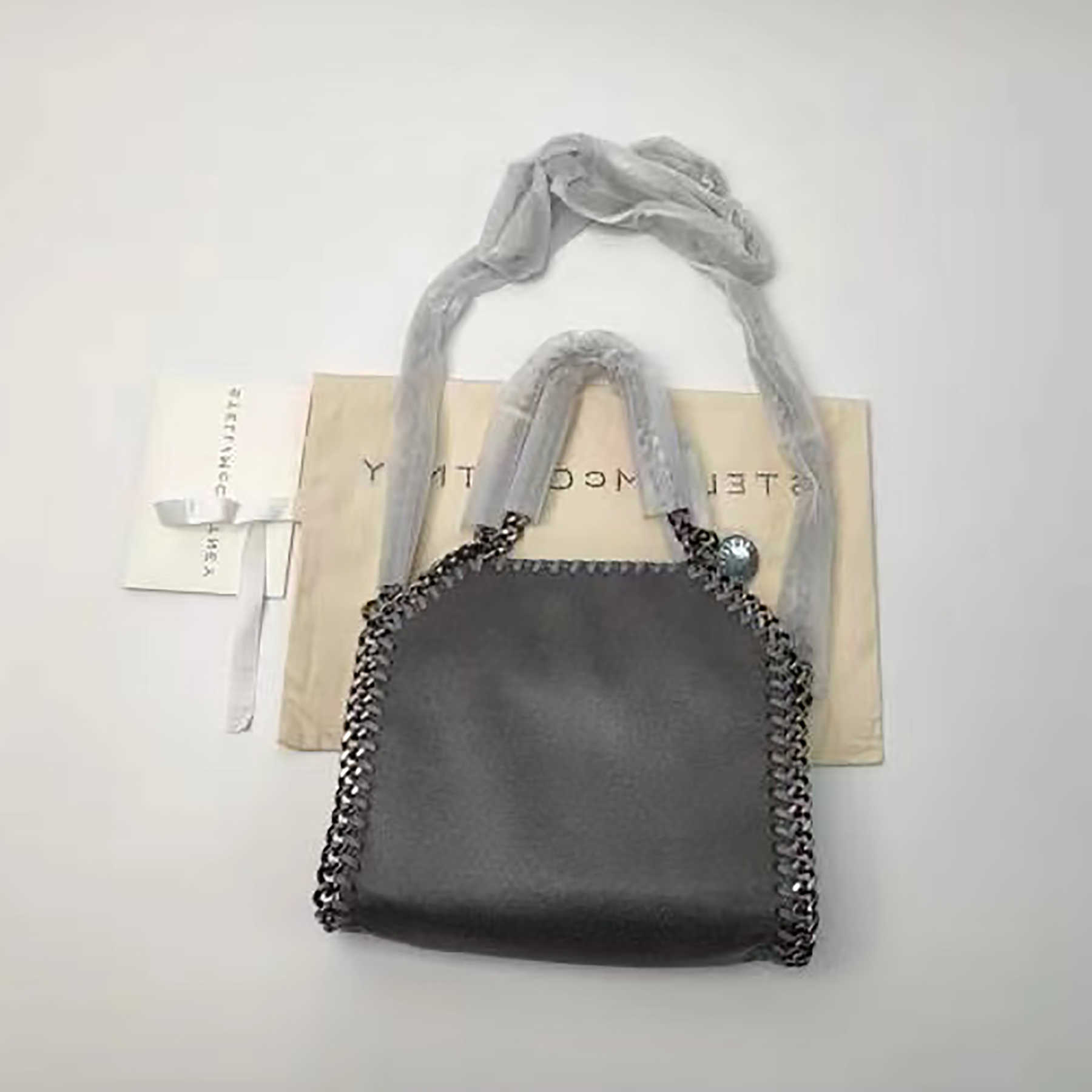 designer Designer stella mccartney falabella mini tote Luxury woman metallic sliver black tiny shopping women Handbag leather crossbody Shoulder JYF8
designer Designer stella mccartney falabella mini tote Luxury woman metallic sliver black tiny shopping women Handbag leather crossbody Shoulder JYF8
