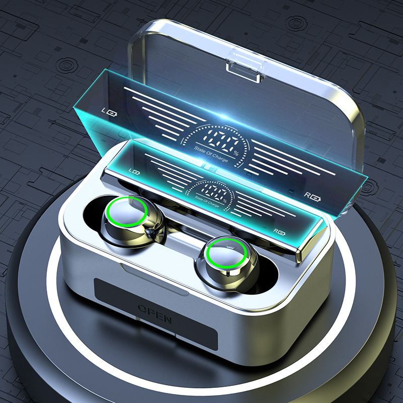 Sport Earphone Wireless Earphone In-ear Earphone LED display TWS Bluetooth headphone YD01 Model Two Earbuds with built-in Microphone high Quality Head