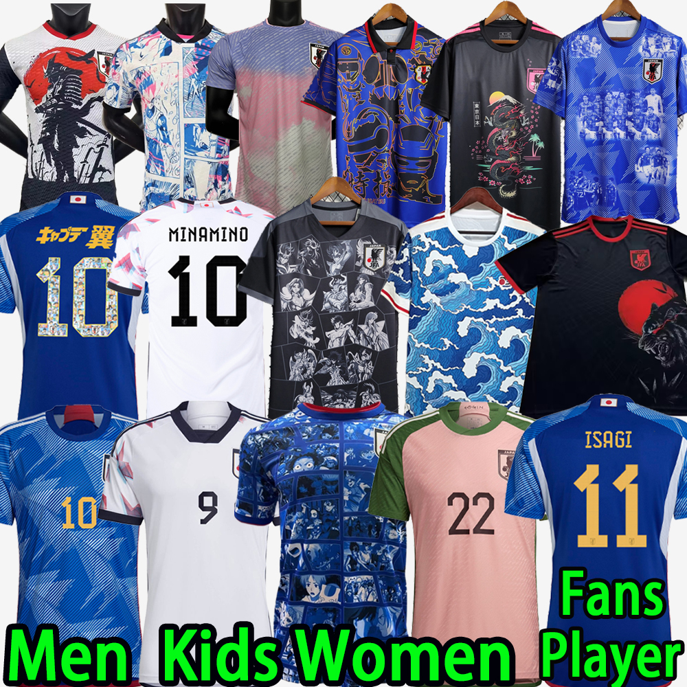 Japan 2022 Soccer Jerseys Cartoon ISAGI ATOM TSUBASA MINAMINO ASANO DOAN KUBO ITO 2023 Japanese Special uniforms 22 23 Football
Japan 2022 Soccer Jerseys Cartoon ISAGI ATOM TSUBASA MINAMINO ASANO DOAN KUBO ITO 2023 Japanese Special uniforms 22 23 Football