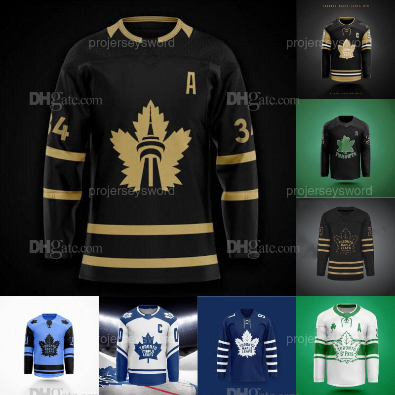 Toronto Auston Matthews Maple Leaf Concepts Jersey Max Domi David Kampf Matthew Knies John Tavares Mitchell Marner William Nylander Ryan Reaves Jake McCabe Brodie