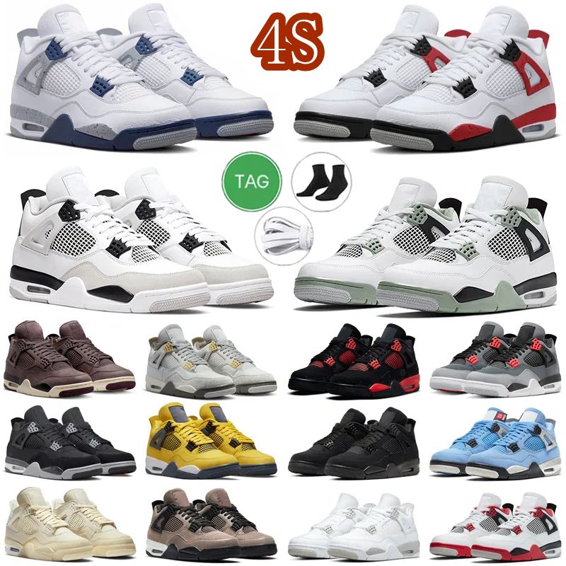 4 Basketball Shoes Men Women 4s Midnight Navy Military Black Cat Red Cement Thunder Oil Green White Oreo Lightning Mens Trainers, Beige
4 Basketball Shoes Men Women 4s Midnight Navy Military Black Cat Red Cement Thunder Oil Green White Oreo Lightning Mens Trainers, Beige