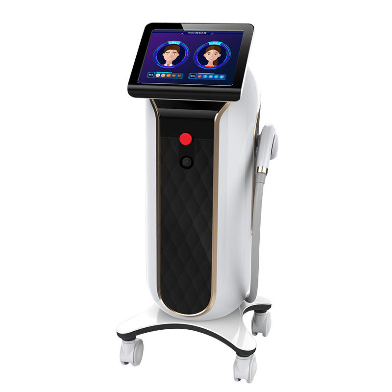 New High Power 808nm Diode Laser Hair Removal Machine with big screen Painless Hair Removal & Skin Rejuvenation Machine