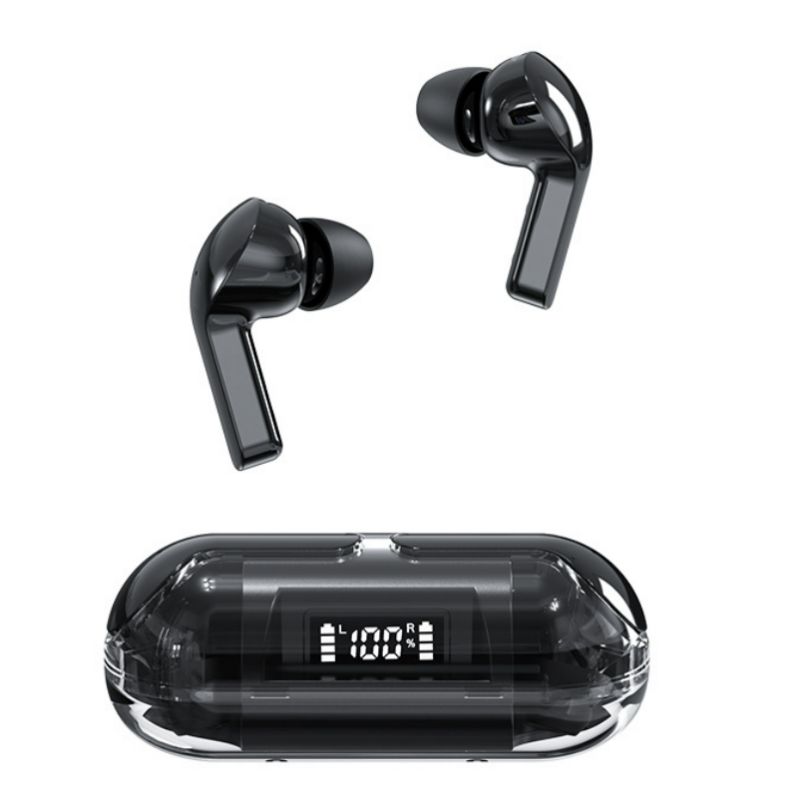 TWS Bluetooth headphone Wireless Earphone In-ear EarphoneTM20 Model Mirror screen LED display Two Earbuds with built-in Microphone high Quality Headph