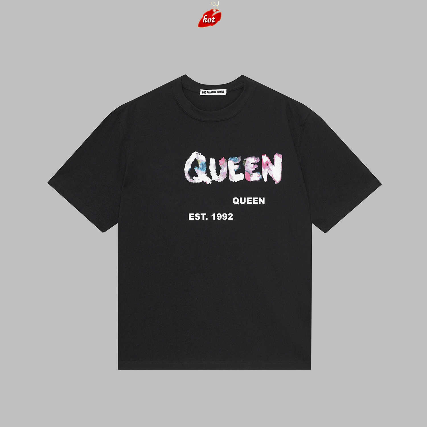 Men's T-Shirts QUEEN Men's Black White Watercolour Graffiti T-shirt in Multicolour 68662 dsquare 2 d2 dsqs dsq2s MU90
Men's T-Shirts QUEEN Men's Black White Watercolour Graffiti T-shirt in Multicolour 68662 dsquare 2 d2 dsqs dsq2s MU90