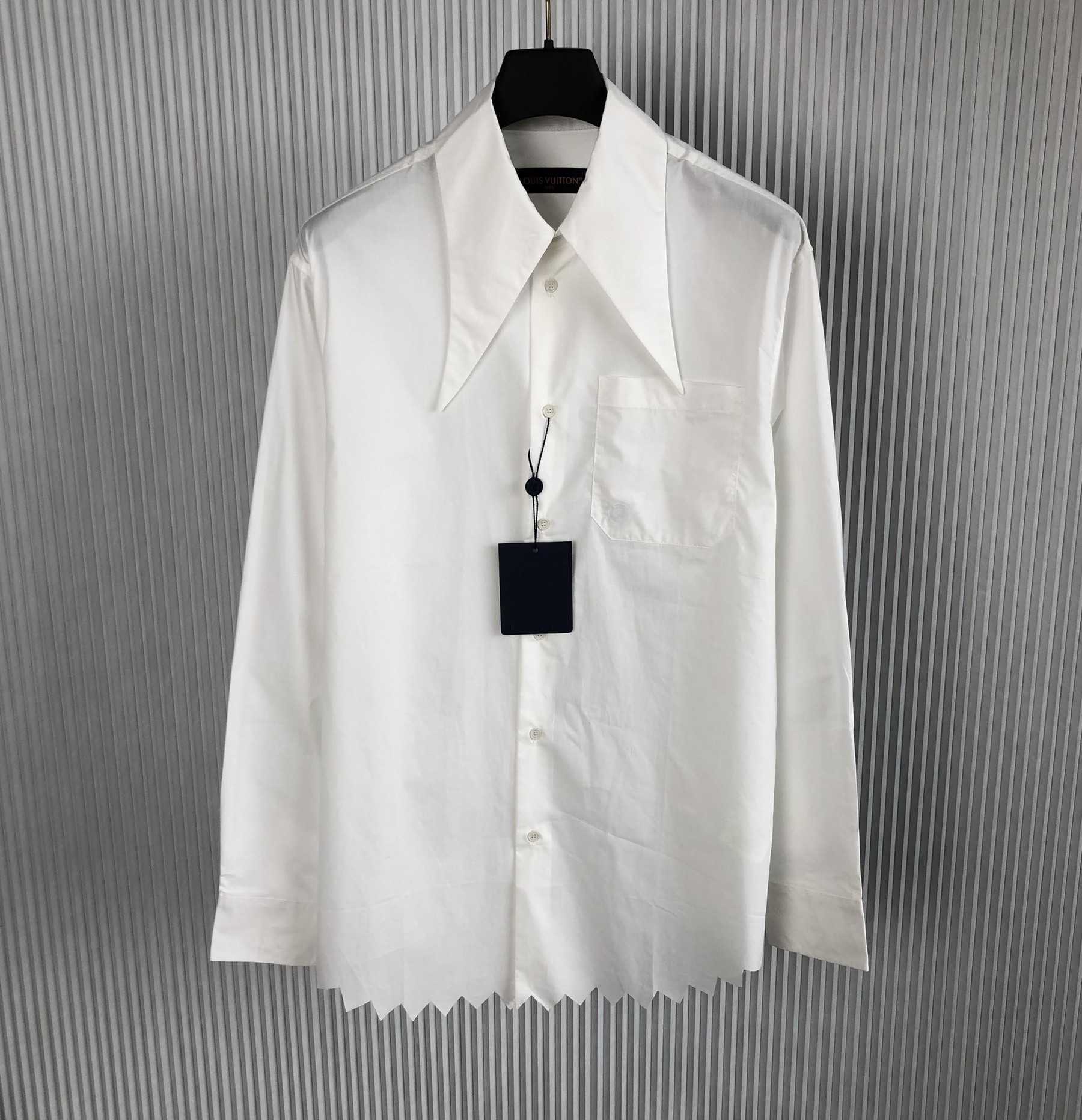 23SS Designer Men's Fashion Casual Business Social Cocktail Luxury Brand Spring and Autumn Slim Fit Tie Collar Long Sleeve Shirt Clothing 5T6Z, White
23SS Designer Men's Fashion Casual Business Social Cocktail Luxury Brand Spring and Autumn Slim Fit Tie Collar Long Sleeve Shirt Clothing 5T6Z, White