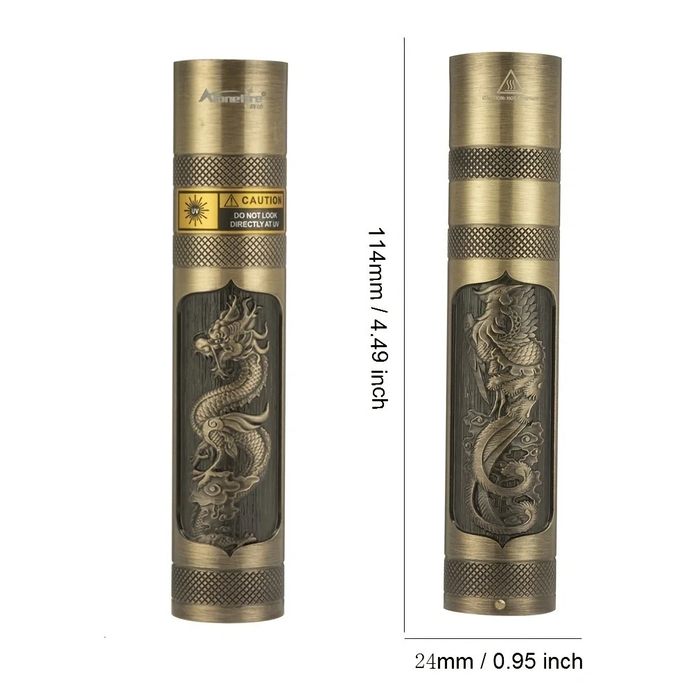 Outdoor Gadgets 365nm UV Blacklight Rechargeable Flashlight Ultraviolet Torch Dog Urine Pet Stain Bed Bug Scorpion escent Detection Lamp 231115