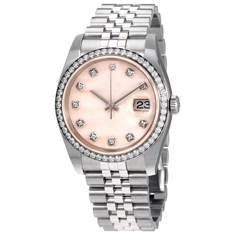 Diamonds Luxury Women Watches Automatic Mechanical Scratch resistant sapphire crystal 36mm Mother Of Pearl Diamond Dial Automatic Ladies Watch Reloj de mujer, Box set
Diamonds Luxury Women Watches Automatic Mechanical Scratch resistant sapphire crystal 36mm Mother Of Pearl Diamond Dial Automatic Ladies Watch Reloj de mujer, Box set