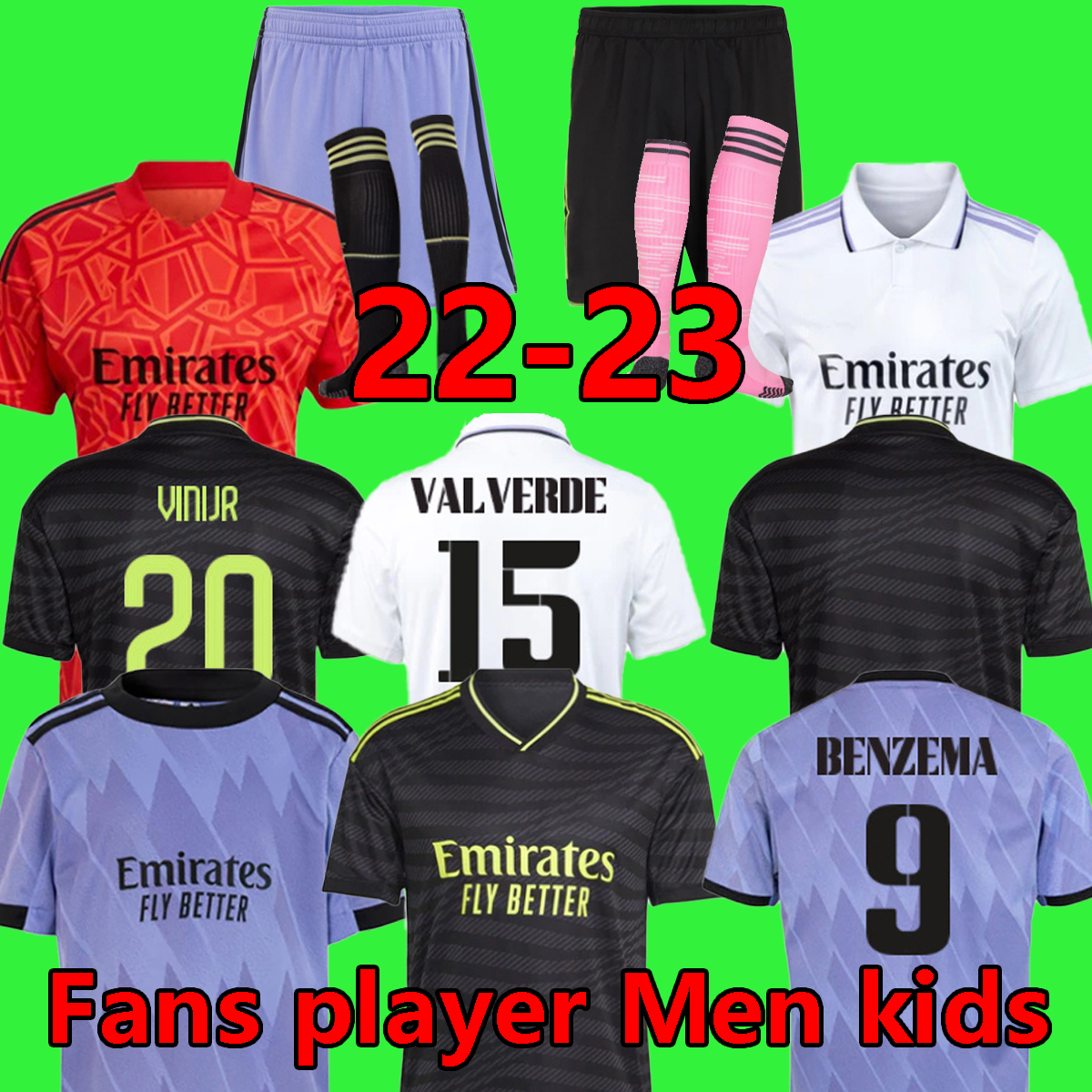 2022 BENZEMA Finals soccer jerseys 22 23 football shirt VINI JR CAMAVINGA TCHOUAMENI REAL MADRIDS VALVERDE HAZARD ASENSIO MODRIC camiseta men kids kit 2023 uniforms, 22/23 home+ucl only adults
2022 BENZEMA Finals soccer jerseys 22 23 football shirt VINI JR CAMAVINGA TCHOUAMENI REAL MADRIDS VALVERDE HAZARD ASENSIO MODRIC camiseta men kids kit 2023 uniforms, 22/23 home+ucl only adults