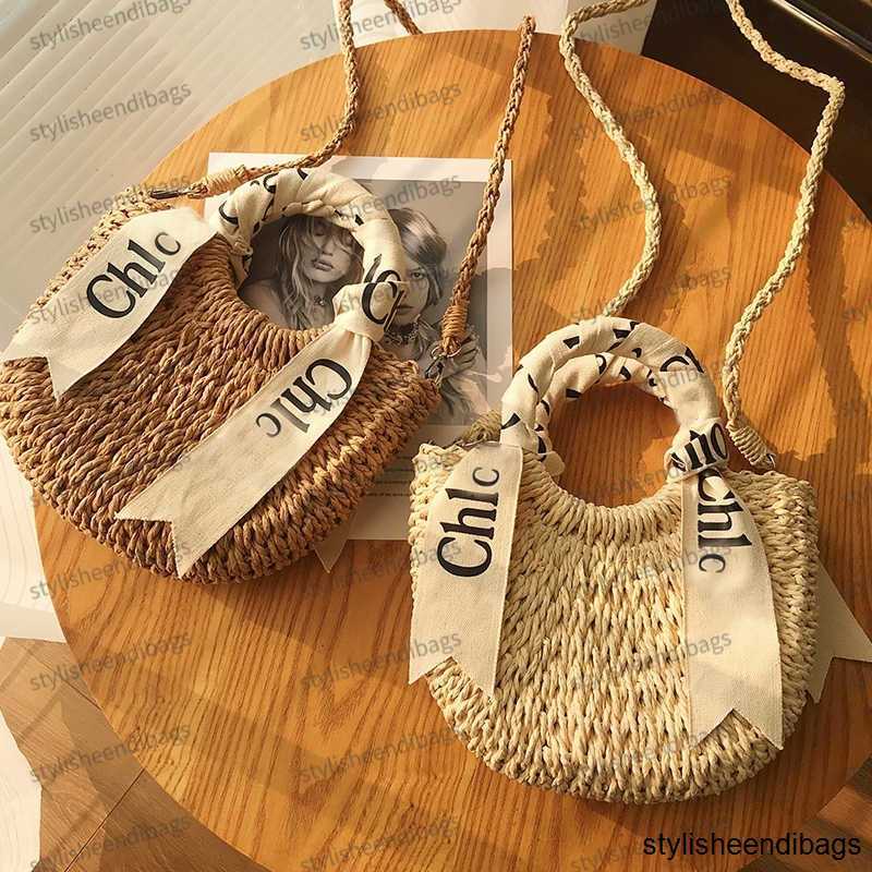 Designer Bag Tote Bag Woody The Tote Straw Bag Stylisheendibags Women's Vacation Summer Travel Beach Bags Clutch Crossbody Beach Shoulder Bag