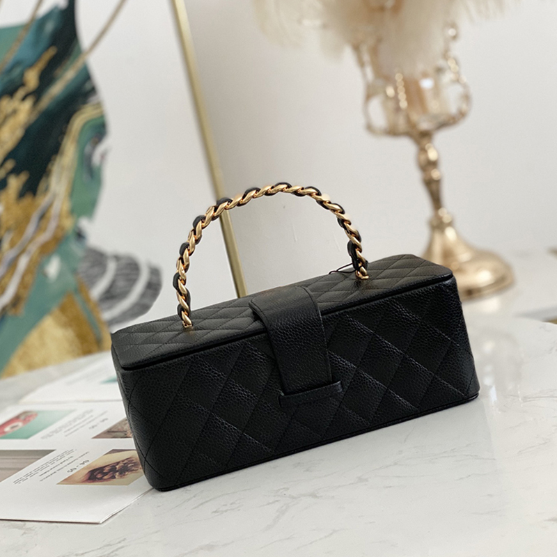 Designer Cosmetic Bags Luxury Handbag 22CM High Imitation Make Up Box With Box ZC286
Designer Cosmetic Bags Luxury Handbag 22CM High Imitation Make Up Box With Box ZC286