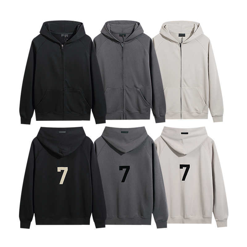 ESS Hoodies FOG FEARs OF GOD High Street Season 7 Main Line Digital 7 Flocking Loose Zipper Hoodie Thin Sweater Mens Womens hoody, Shipping fee
ESS Hoodies FOG FEARs OF GOD High Street Season 7 Main Line Digital 7 Flocking Loose Zipper Hoodie Thin Sweater Mens Womens hoody, Shipping fee