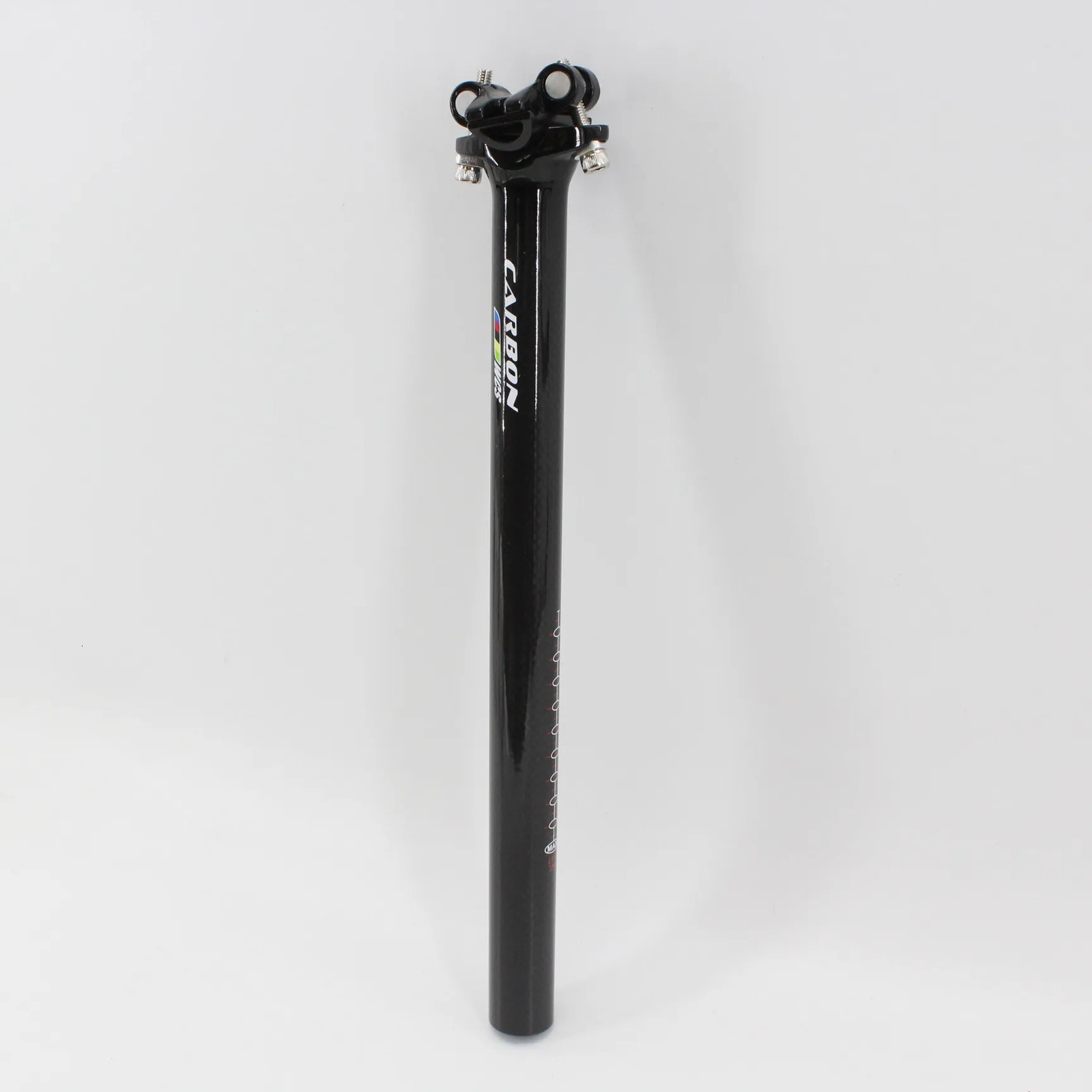 Bike Groupsets Mountain Road Alloy 3K Carbon Fibre Seatpost Bicycle 25.4 27.2 30.8 31.6 350 400mm MTB Parts Free Ship 231115