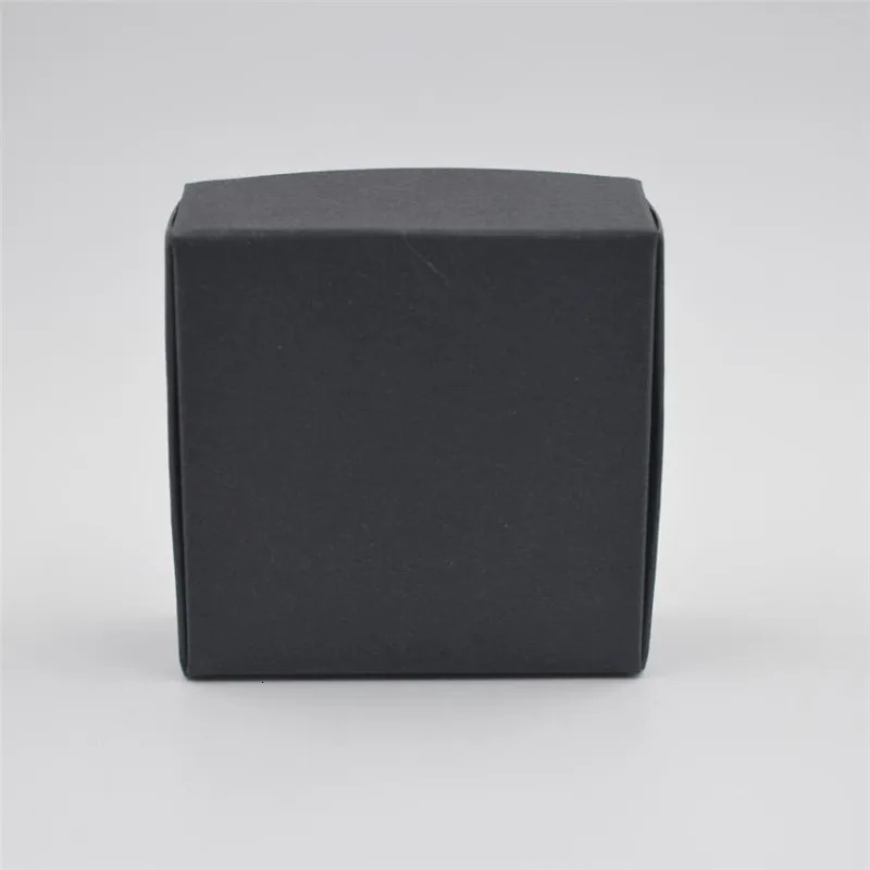 Jewelry Boxes 50pcs 29 Sizes Cardboard Paper Black Gift Box Small Carton Paper Packaging Jewelry Box Craft Present Carton Box For Soap Packing 231115