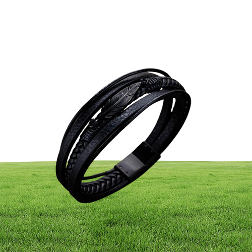 Designer bracelet luxury Designer Jewelry Mens Bracelets fashion men jewelry Multilayer Belt Circles leather bracelet weaving hand