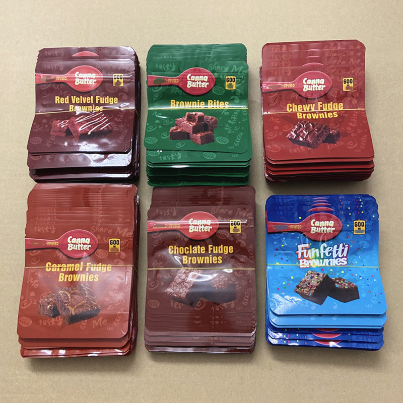 mylar flower packing bags brownie bites chocolate fudge 600mg California 3.5g edibles package packaging plastic bag empty edible 231
mylar flower packing bags brownie bites chocolate fudge 600mg California 3.5g edibles package packaging plastic bag empty edible 231