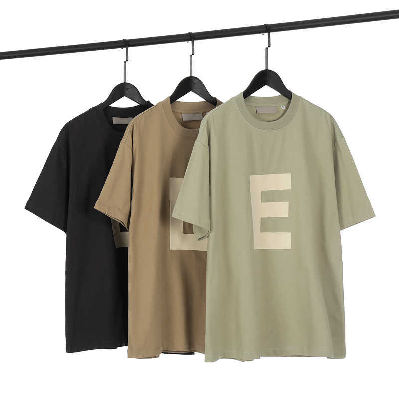 ESS Tees T-Shirts 2023ss American fashion clothing Brand FOG ESSEN Letter Big E Flocked Short Sleeve T-shirt Mens Womens Loose Bottom TShirt, Oak
ESS Tees T-Shirts 2023ss American fashion clothing Brand FOG ESSEN Letter Big E Flocked Short Sleeve T-shirt Mens Womens Loose Bottom TShirt, Oak