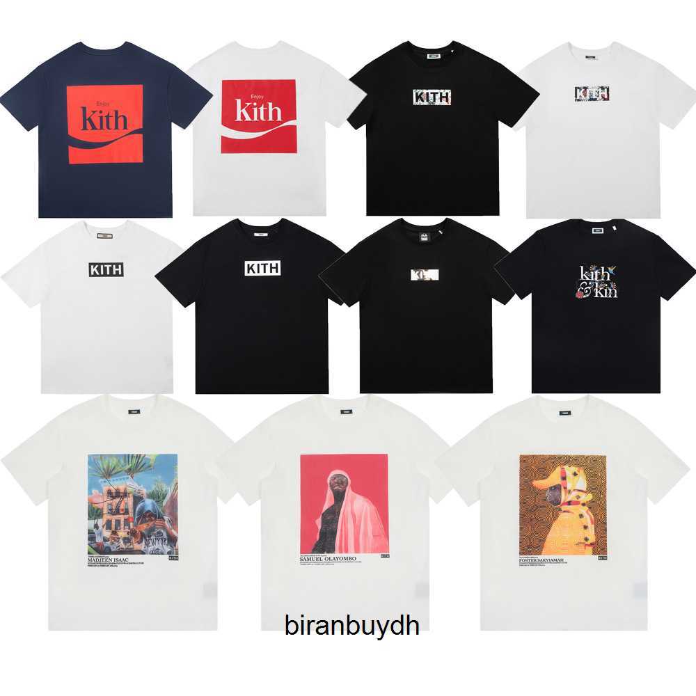 Men' T-shirts Kith Collection Godfather Co Branded Box Printed Short Sleeve Loose Round Neck Couple T-shirt for Men and Women, K11 white
Men' T-shirts Kith Collection Godfather Co Branded Box Printed Short Sleeve Loose Round Neck Couple T-shirt for Men and Women, K11 white
